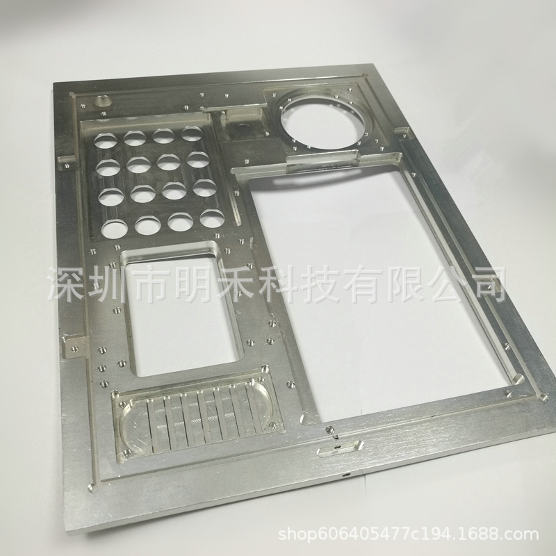 CNC精密机加工面板 广告机边框 仪器外壳 铝合金